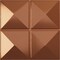 Ekena Millwork 19 5/8in. W x 19 5/8in. H Richmond EnduraWall Decorative 3D Wall Panel Covers 2.67 Sq. Ft. WP20X20RIBCO - alternate 1